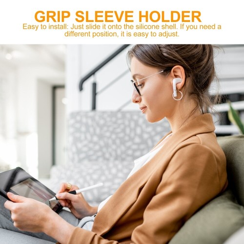 3 PCS Protective Silicone Sleeve Pencil Holder for Desk Ipencil Grip - 第 4/12 張圖片