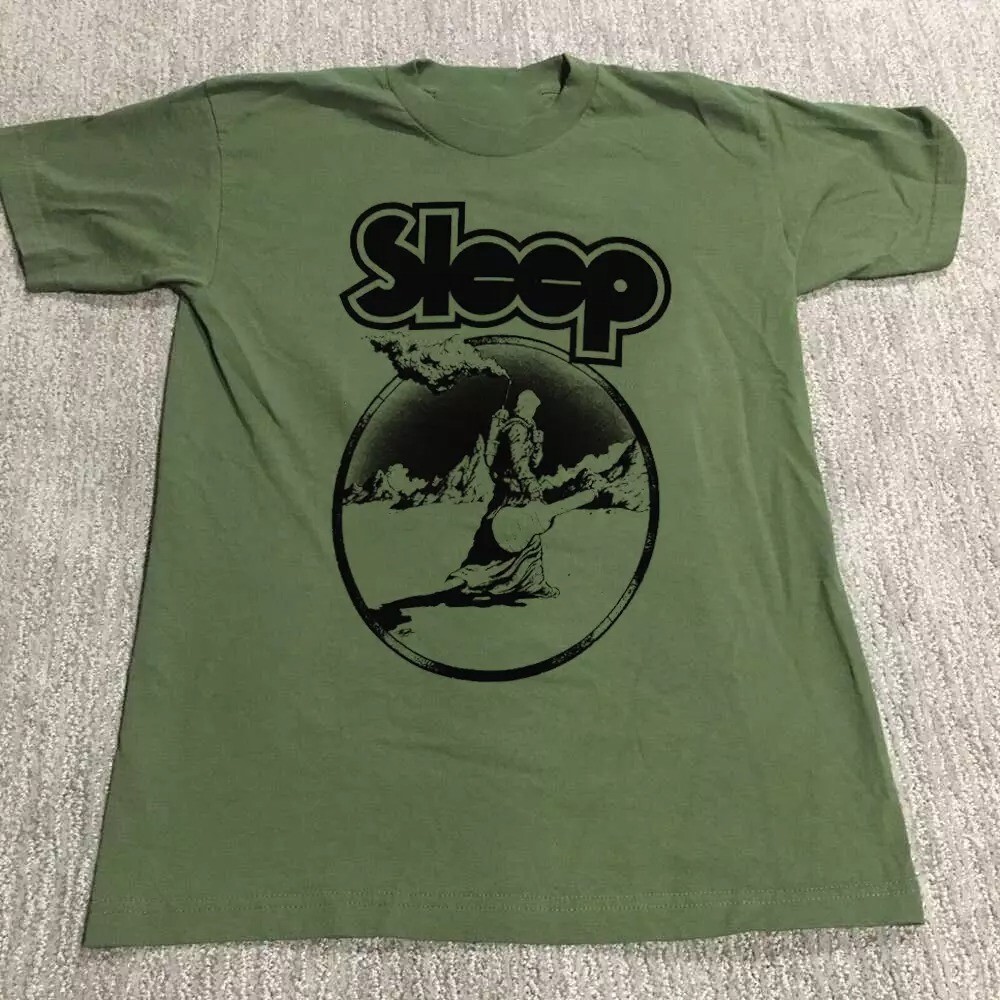 Collection Sleep Band Tour Gift For Fan S to 5XL Green Cotton T