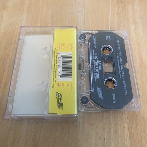 Satan - Into The Future (4 Song Cassette, 1988) Rare USA Import - Picture 2 of 3