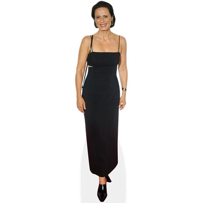 Aitana Sanchez-Gijon (Black Dress) Mini Size Cutout