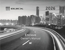 2026 Buick Enclave Owners Manual User Guide