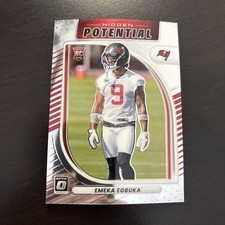 Emeka Egbuka 2025 Panini Donruss Optic Hidden Potential #15 RC Tampa Bay Bucs