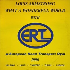 LOUIS ARMSTRONG WHAT A WONDERFUL WORLD LP VERVE 1990 Edizione Rara ERL Transport