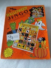 Gary Grimm Halloween Jingo Vintage Bingo Style Game 1993 - Complete Set Schools