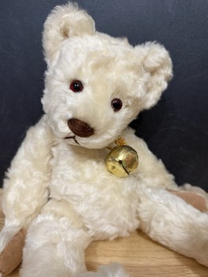 MOHAIR Artist  TEDDY Weighted  BEAR Hump Back OOAK 15 INCHES
