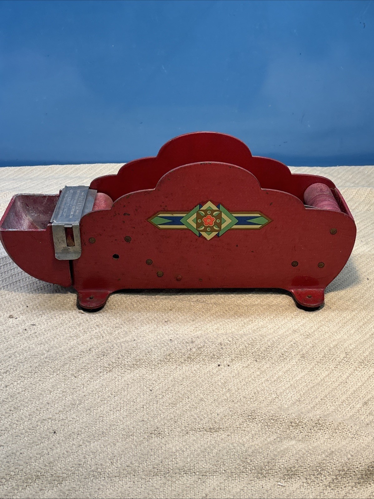 Vintage 1950s Better Pkg. Co. Industrial Tape Dispenser for Gummed Paper Tape