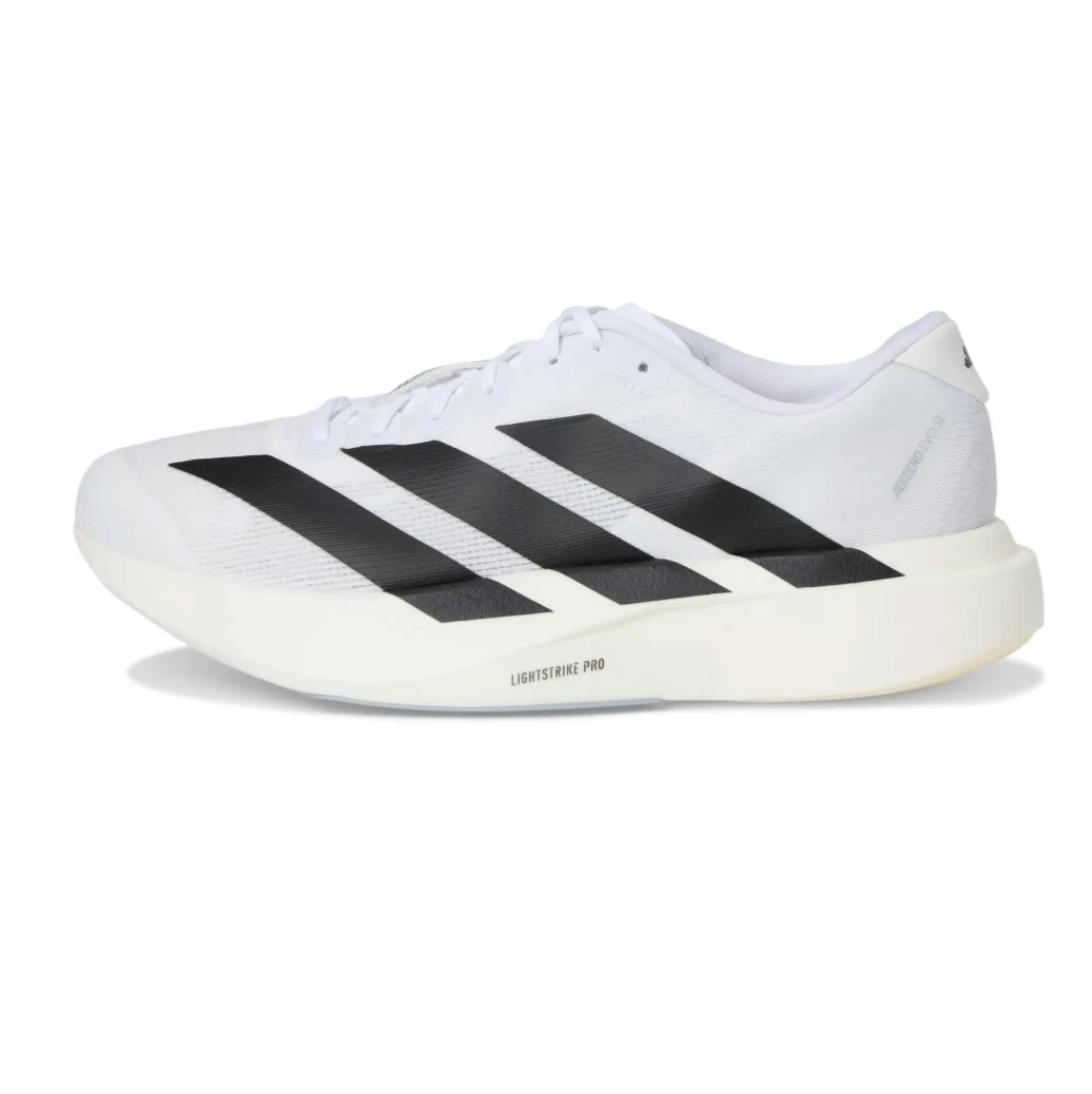 Adidas Adizero Evo SL White Black Men's Shoes Sneakers Size JH6206