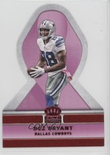 2015 Panini Crown Royale Pink Ribbons Die-Cuts Red Dez Bryant #PR2 0k0