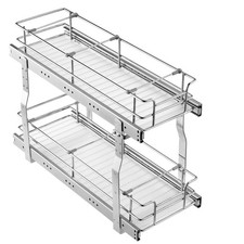 Pull Out Cabinet Organizer Heavy Duty Pantry Storage for Home Inside Kitchen 