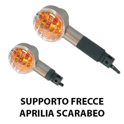 Aprilia Scarabeo Blinkerhalter mit Anleitung Ant + Post