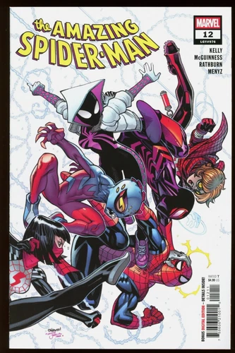 AMAZING SPIDER-MAN #12 MARVEL COMICS 2025 MAIN COVER ED MCGUINNESS NM