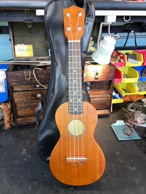 Unbranded Narrow Soprano Uke, Mahogany Rosewood w/Aquila Strings Low G