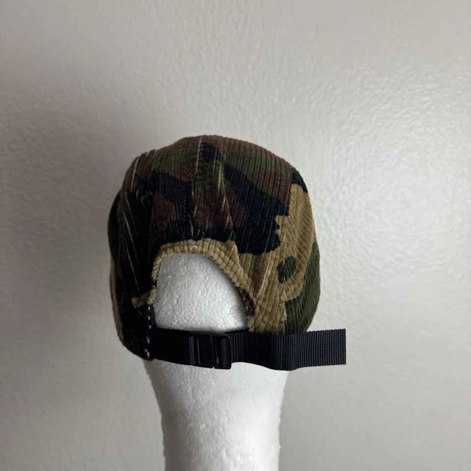 Boné de acampamento Supreme camuflado veludo floresta camuflagem OSFM - Imagem 3 de 4