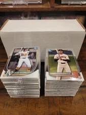 2025 Bowman Chrome Baseball COMPLETE SET VET (1-100) + PROSPECT (BCP153-BCP252)