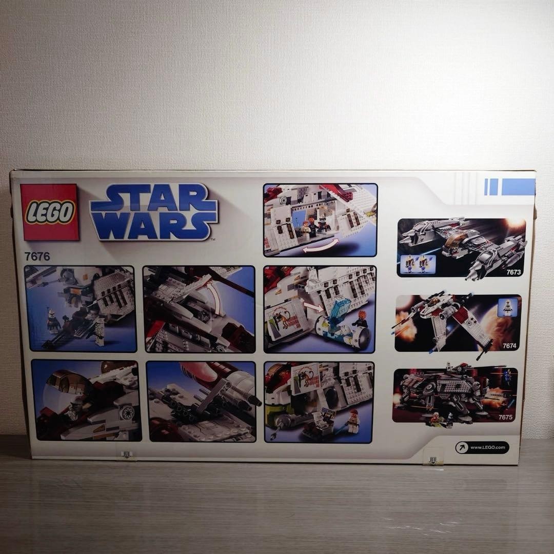 LEGO Star Wars Republic Attack Gunship 7676 In 2008 New Retired P3
