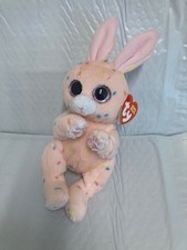 Ty Beanie Bellies  Peaches The Easter Bunny 8" New MWMT'S