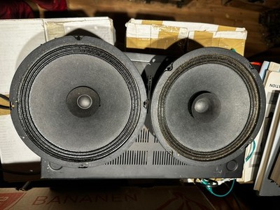 pair Monacor SP-200X 8'' HiFi Full-Range Speaker 8 Ohm 70W   Vintage Classic