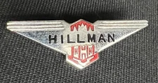 HILLMAN MOTOR CAR COMPANY ROOTES GROUP VINTAGE PICKUP VAN LAPEL PIN BADGE EMBLEM