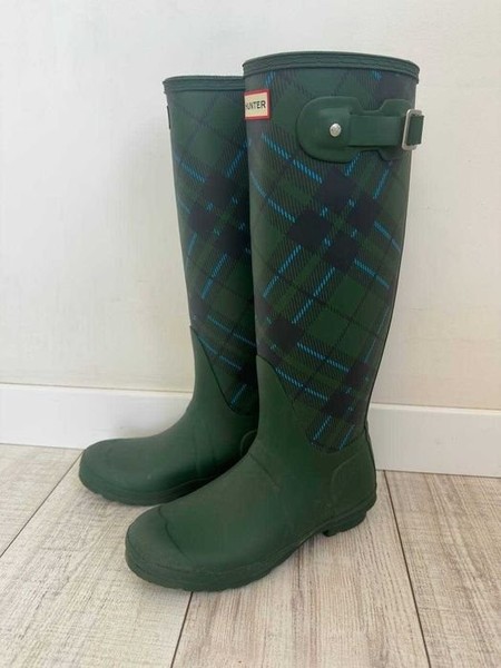 Women Hunter Rubber Boots Green 39