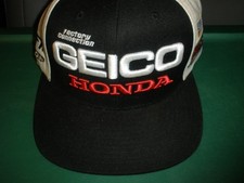 Gorra de colección Badge of Honor Geico Honda Snapback OSFM (HAT5)