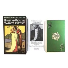 Borderless Edition Smith Card Tarot Pocket Deck Tarot Cards English