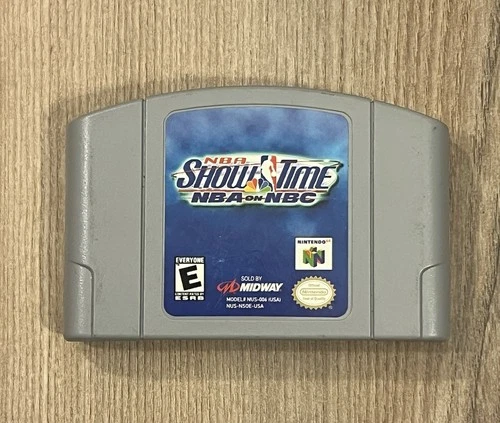 NBA Showtime: NBA on NBC N64 (Nintendo 64, 1999) Authentic Tested Works