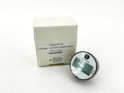 #ad New Kodiak Controls KCDG154145 Digital Pressure Gauge 145PSI 10Bar 1 4NPT $29.95