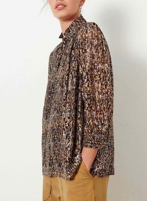 Women Ba&sh Shirt Multicolor Viscose Silk 34 / XS