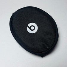 Beats by Dr. Dre Headphones Black Zip Zipper Soft Carry Pouch Bag - BAG ONLY