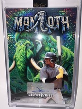 2024 Wild Card Leo De Vries Mammoth Rookie Auto 1/1