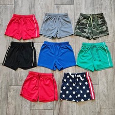 Baby Boy Shorts Lot of 8 Size 12-18M Mesh Camo Stars Summer Casual Play Active