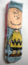 Women's Peanuts Fuzzy Socks, Charlie Brown & Snoopy, Size 9-11, 2 Pairs