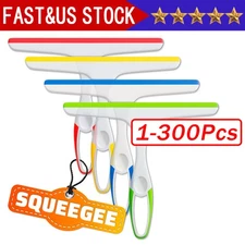 Window Mirror Car Windshield Squeegee Shower Glass Wiper Kitchen House Clean Set