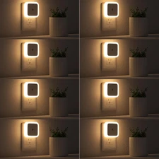 Night Light, Night Lights Plug into Wall 8-Pack, Nightlight Plug in Night Light,