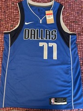 Nike 2020/21 Luka Doncic Dallas Mavericks Icon NBA Swingman Jersey Mens 48 Large