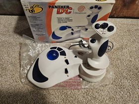  Sega Dreamcast VA1 Retro Flight & Racing Bundle - Mad Catz Accessories + 11