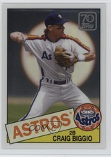 2021 Topps Chrome 70 Years of Baseball Series 2 Craig Biggio #70YTC-35 HOF 13kt