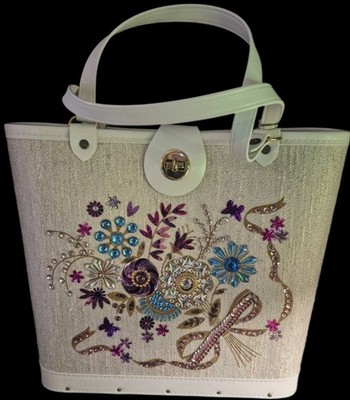 Vintage Jewel Tone Handbag | eBay