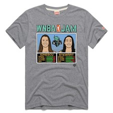 Unisex Homage Sabrina Ionescu & Breanna Stewart Gray New York Liberty WNBA Jam