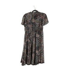 Torrid Paisley Print Chiffon Mini Dress size 0X