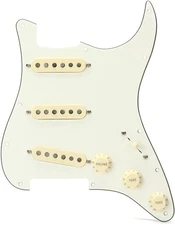 Fender Texas Special SSS Pre-wired Stratocaster Pickguard - Parchment 3-ply