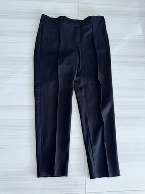 SOHO Apparel Ltd. Women's Black Pants Stretch Elastic Waist XL