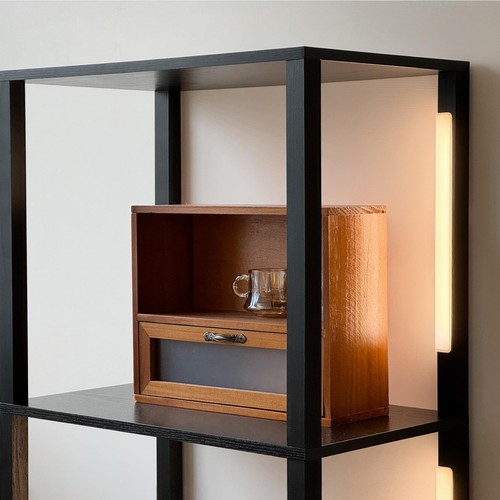 FENLO LED Floor Lamp with Shelves Fancy Pro, Dimmable Display Shelf Lamp with... - Picture 8 of 9