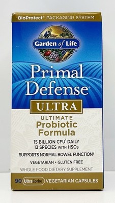 Garden of Life Primal Defense Ultra Probiotic Formula Vegi Caps 90 Caps 11/2026