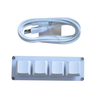 4-key Keypad Keyboard USB Mini Mechanical Keyboard DIY Custom Shortcut Macro