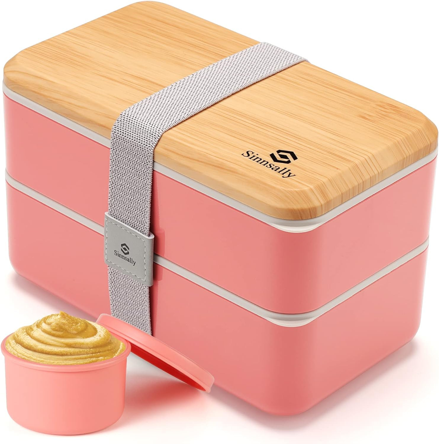 For Kids And Adults, Stackable Japanese Bento Lunch Box Cont