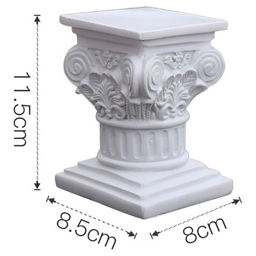 Pilar Romano Columna Griega Estatua Pedestal Soporte Paisaje Decoración Regalos - Imagen 8 de 9