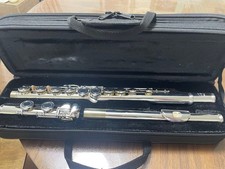 J.Michael FL-300S Concert Flute Silver Plated Beginner Model with Hard Case
