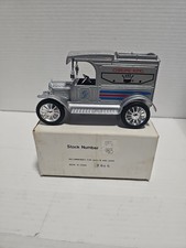 CHROME KING AMERICAN BUMPER 1913 FORD MODEL T VAN 1988 DIECAST ERTL BANK 9825