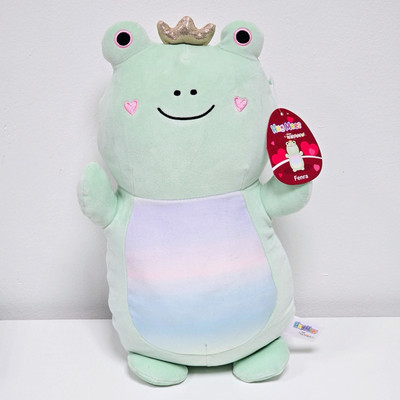 Squishmallows - 14 Zoll Fenra der Frosch Valentine s HugMees - USA exklusiv neu mit Etikett